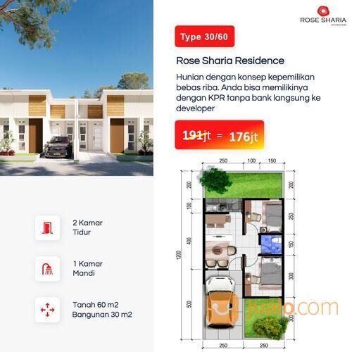 Perumahan Syariah Purwokerto Hanya 200 Jutaan