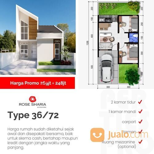 Perumahan Syariah Purwokerto Hanya 200 Jutaan