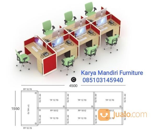 Partisi kantor uno 085103145940