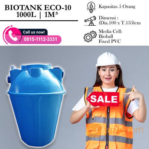 TANGKI BIOFIL BIOTANK Vertikal 1000 Liter / 1m3