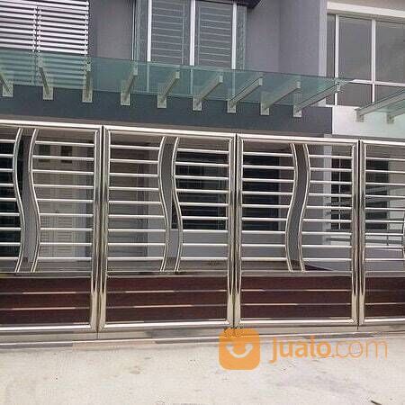 Pintu Pagar stainless steel