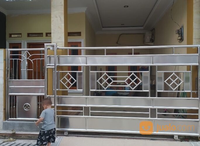 Pintu Pagar stainless steel
