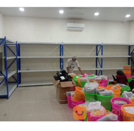 Rak Bengkel dan Rak Gudang Sparepart Motor Beban 250 Kg/Level -4 Level