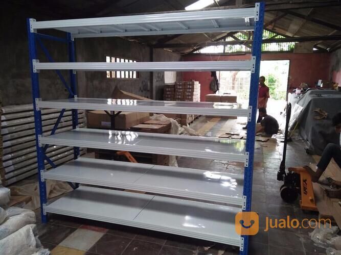 Rak Bengkel dan Rak Gudang Sparepart Motor Beban 250 Kg/Level -4 Level