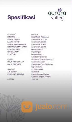 Rumah Bsb Village Cluster Aurora Mijen Semarang