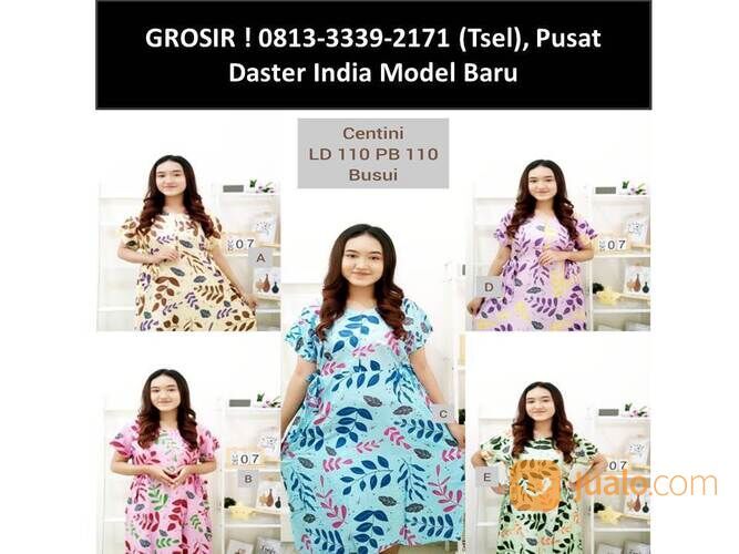 GROSIR ! 0813-3339-2171 (Tsel), Pusat Daster India Model Baru Nganjuk