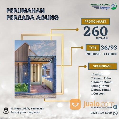 PERUMAHAN MURAH KEPANJEN MALANG