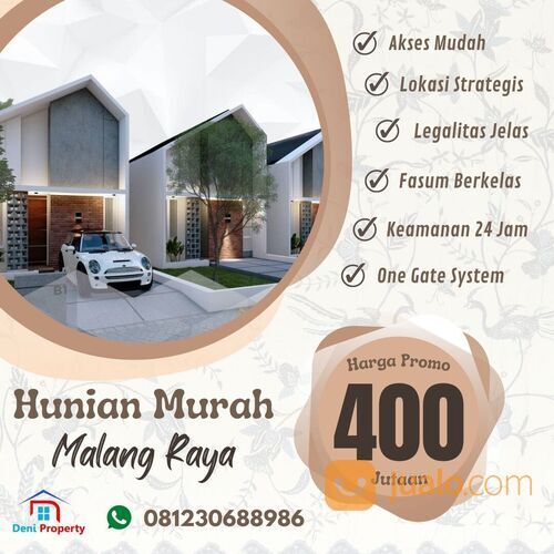 Rumah Murah Strategis di Perum Amani Land Kota Malang