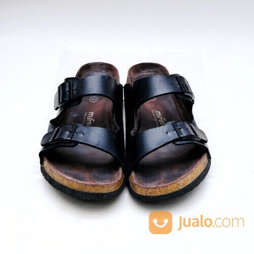 Sandal MyFeet F2 Classic Black Size 40 Original - Sendal Kesehatan Size 40