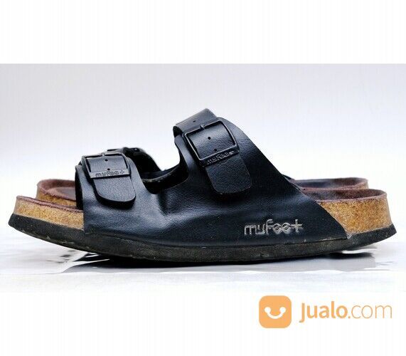 Sandal MyFeet F2 Classic Black Size 40 Original - Sendal Kesehatan Size 40