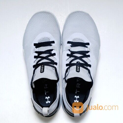 Under Armour TriBase Reign 3 Grey Size 40 Sepatu Gym Fitness Training Olahraga