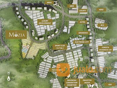 RUMAH MURAH CLUSTER AMARINE AT THE MOZIA BSD CITY (dekat ICE dan AEON MALL)