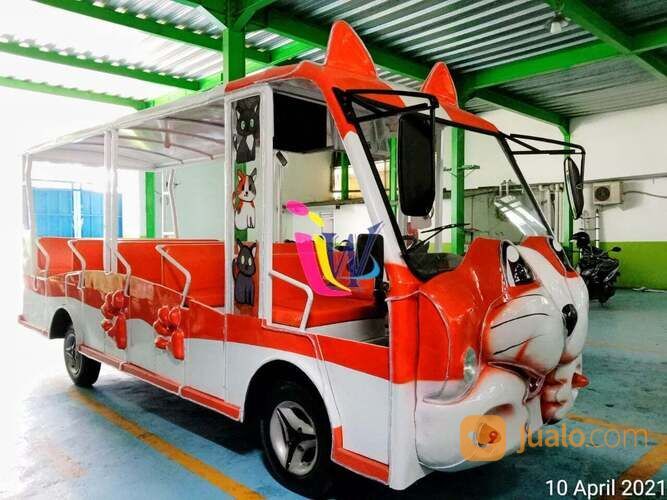 kereta mini wisata odong odong mobil - kereta kencana full aksesoris