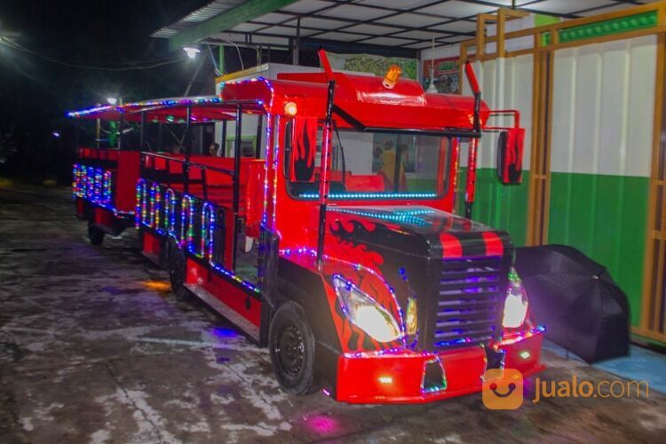 kereta mini wisata odong odong mobil - kereta kencana full aksesoris