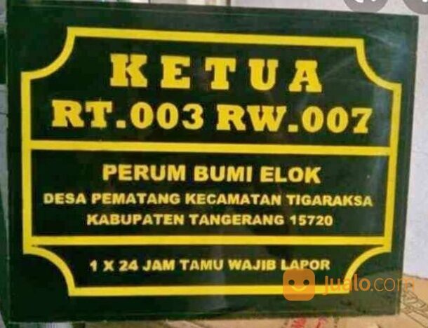 Kios kusuma.& Stempel dan plat