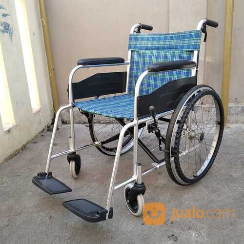 kursi roda second bahan aluminium barang mulus
