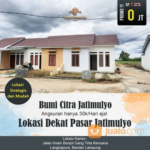 Perumahan Subsidi Jatimulyo DP Free