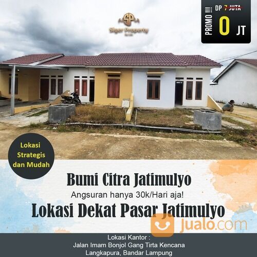 Perumahan Subsidi Jatimulyo DP Free