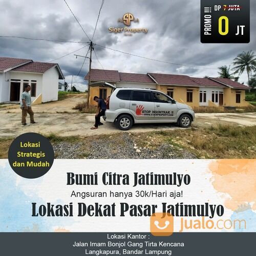 Perumahan Subsidi Jatimulyo DP Free