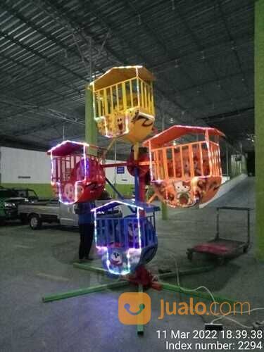 kereta panggung odong odong - kereta mini wisata kincir angin