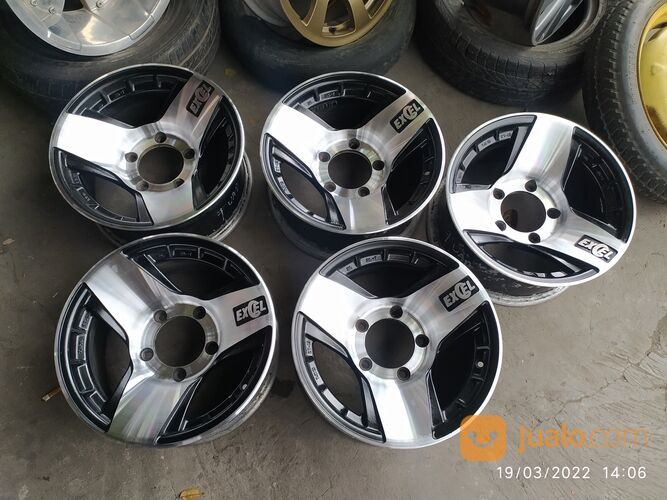 Velg Excel Rally Ring 15 Pcd 5x139.7 Lobang 5 Untuk Suzuki Katana Jimny