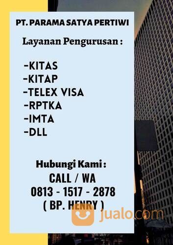 Hub/WA O813-1517-2878, Biro Jasa Kitas Murah Bogor Tajurhalang Jasinga Parungpanjang