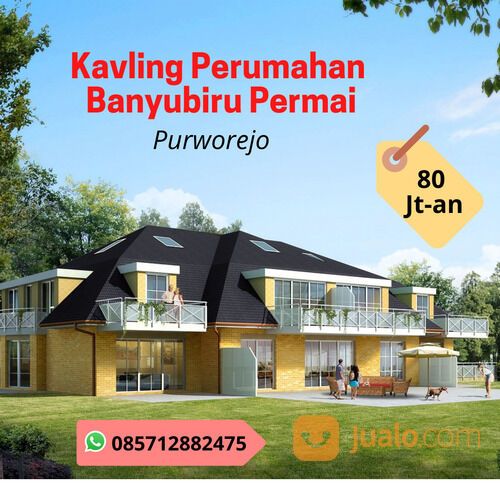 Tanah Kavling Purworejo 80 Jt-an Sertifikat SHM Per Unit