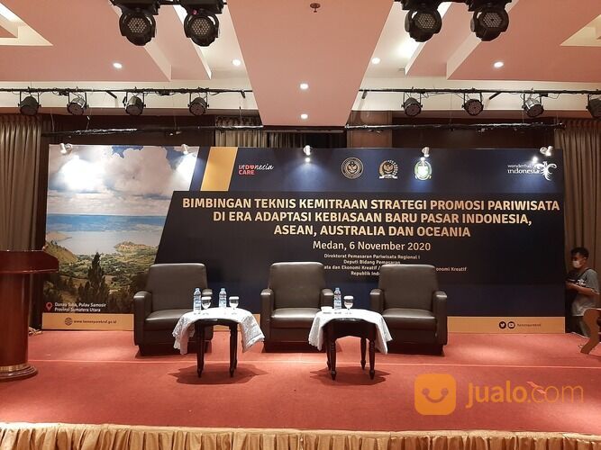 Pasang backdrop medan mulai 180ribuan