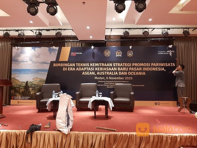 Pasang backdrop medan mulai 180ribuan