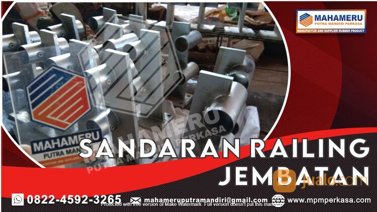 Produsen Railing Post Dari Baja - Sandaran Railing Jembatan