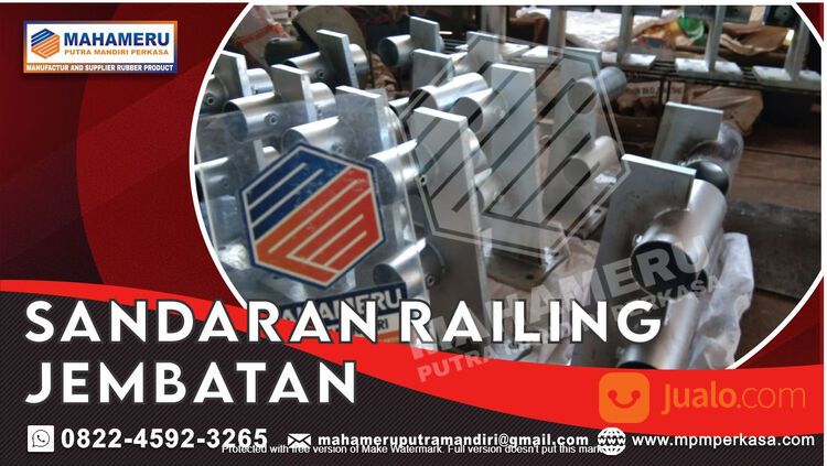 Produsen Railing Post Dari Baja - Sandaran Railing Jembatan