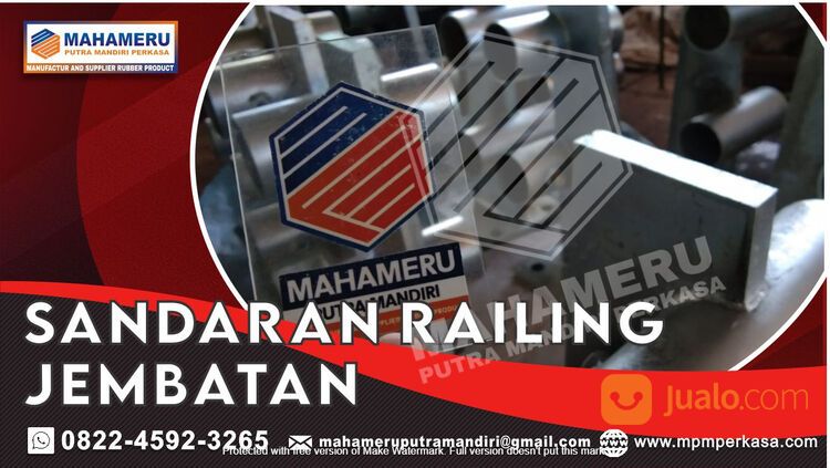 Produsen Railing Post Dari Baja - Sandaran Railing Jembatan