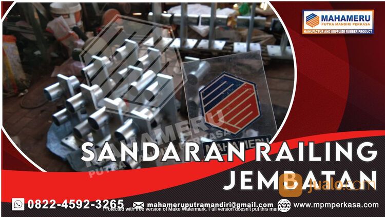 Produsen Railing Post Dari Baja - Sandaran Railing Jembatan