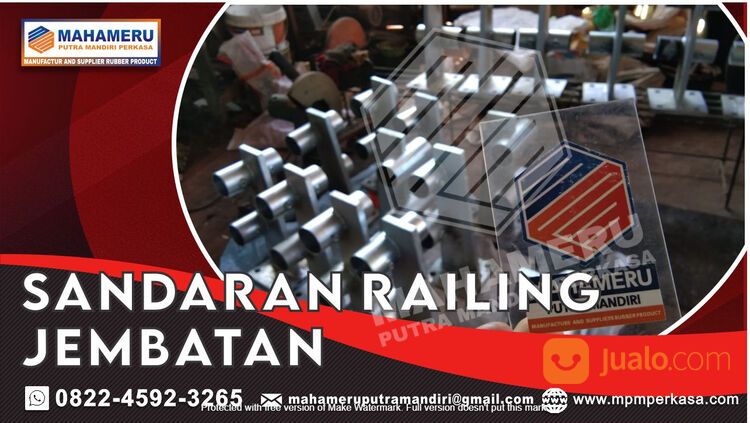 Produsen Railing Post Dari Baja - Sandaran Railing Jembatan