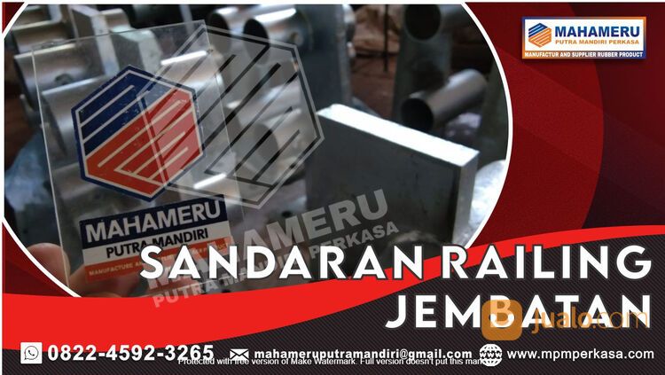 Produsen Railing Post Dari Baja - Sandaran Railing Jembatan