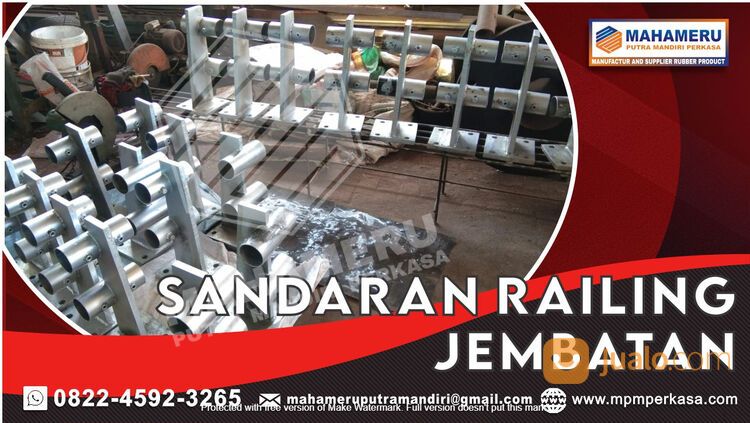 Produsen Railing Post Dari Baja - Sandaran Railing Jembatan
