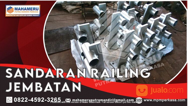 Produsen Railing Post Dari Baja - Sandaran Railing Jembatan