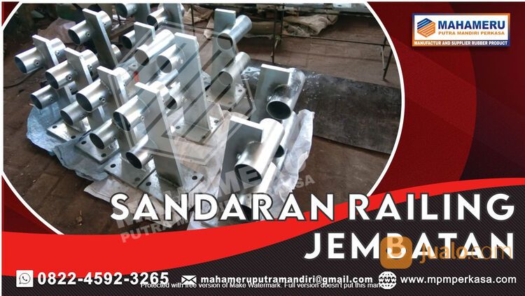 Produsen Railing Post Dari Baja - Sandaran Railing Jembatan