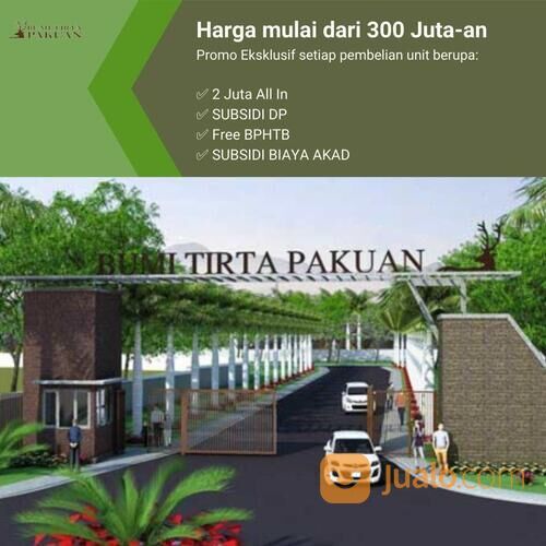 Bumi Tirta Pakuan, Bogor. Hunian nyaman, modern, dengan view Gunung Salak