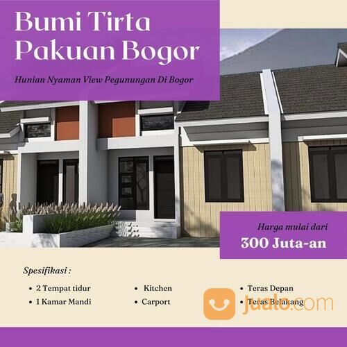 Bumi Tirta Pakuan, Bogor. Hunian nyaman, modern, dengan view Gunung Salak
