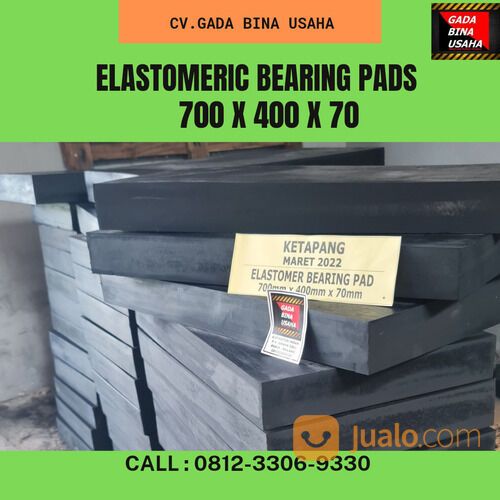Elastomer Bearing Pads (Karet Elastomer Jembatan)