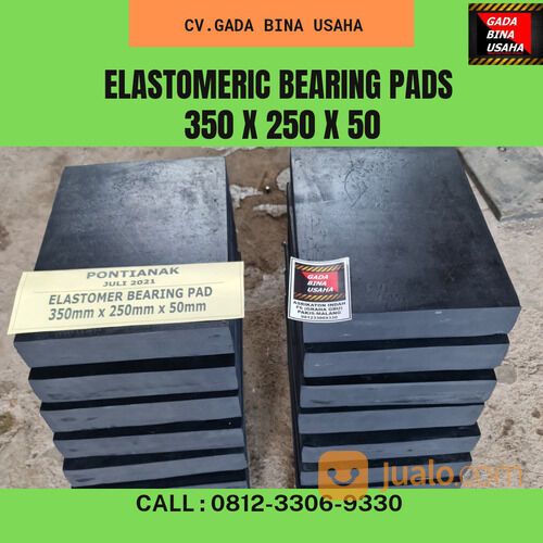 Elastomer Bearing Pads (Karet Elastomer Jembatan)