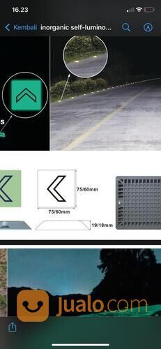 Mata Kucing Paku Marka Rambu