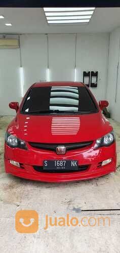 Mobil Honda Civic FD 2007 Full Ori warna merah