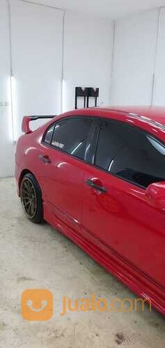 Mobil Honda Civic FD 2007 Full Ori warna merah