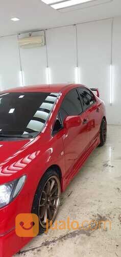 Mobil Honda Civic FD 2007 Full Ori warna merah