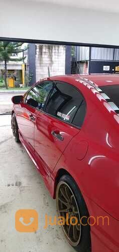 Mobil Honda Civic FD 2007 Full Ori warna merah
