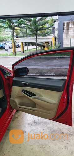 Mobil Honda Civic FD 2007 Full Ori warna merah
