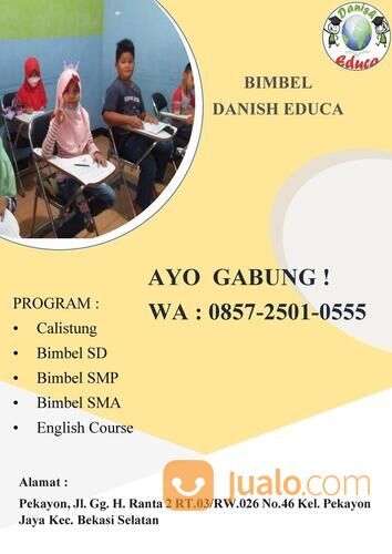 Lokasi Bimbel Terbaik Bekasi WA dan Telp 0857-2501-0555