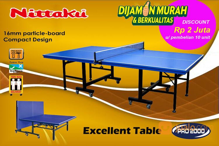 Tenis Meja Pingpong merk NITTAKU